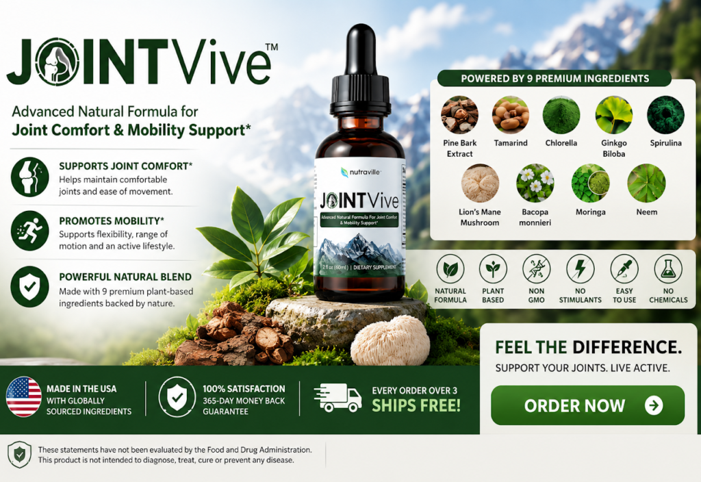 JointVive Reviews: Ingredients, Side Effects, Price & Real Results